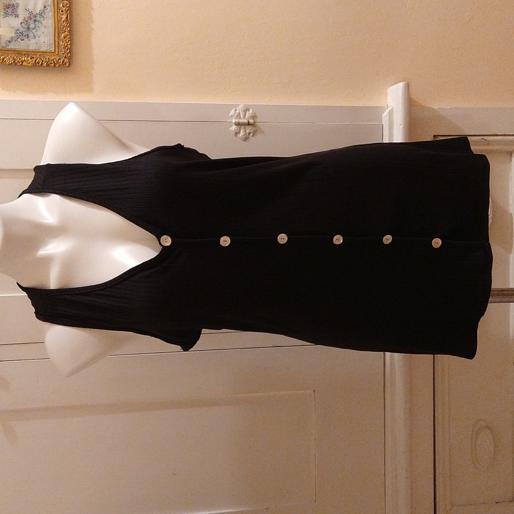 Blumin vintage black tank Sz 1X
